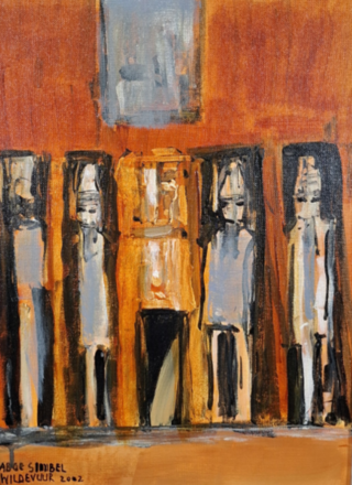 Schilderij, Maya Wildevuur, Egypt